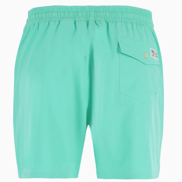 Polo Ralph Lauren Traveler swim short green Sz S perfect condition bathing suit - Picture 2 of 4